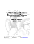 the Cardiovascular Sciences Collaborative Programs