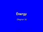 Energy - Chemistry