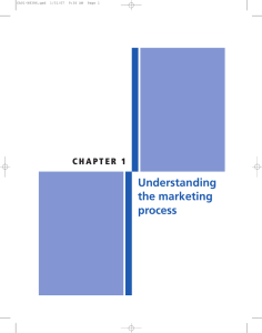 Understanding the marketing process