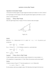 Applications Involving Right Triangles Applications Involving Right