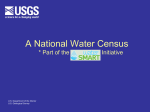 National Water Census - Department of Civil, Architectural and