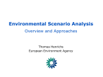 Environmental Scenario Analysis Overview and EEA