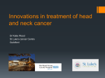 Innovations in treatment of head and neck cancer