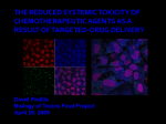 The Reduced Systemic Toxicity of Chemotherapeutic