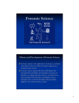 File - Forensic Science