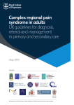 Complex regional pain syndrome in adults