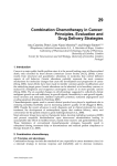 Combination Chemotherapy in Cancer: Principles, Evaluation and