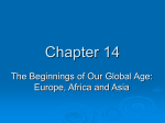 Chap 14 Global Age Europe Africa Asia