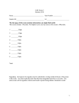 Exam 3 - Chemistry Courses: About