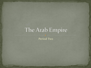 Arab Empire: Territories