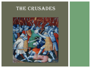 The Crusades - Issaquah Connect