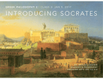 Lecture 3: Introducing Socrates