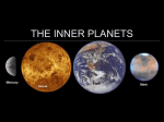 THE INNER PLANETS