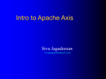 Intro to Apache Axis