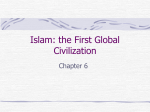 Islam: the first global civilization