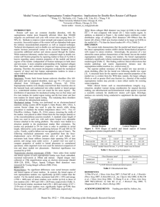 Medial Versus Lateral Supraspinatus Tendon Properties