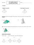9.3: Surface Area of Pyramids and Cones