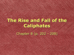 The Rise and Fall of the Caliphates