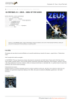 Volume 1 of OLYMPIANS, ZEUS : King OF THE GODS, introduces