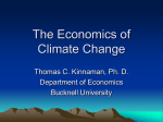 The Economics of Climate Change