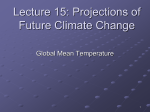 Projections of Future Climate Change