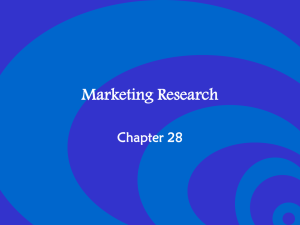 Marketing Research