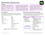Serotonin Syndrome - Medication InfoShare