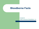 Bloodborne Facts - Health Dimensions Rehabilitation