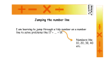 Jumping the number line