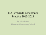 Benchmark Practice - Effingham County Schools