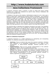 Java Collections Framework