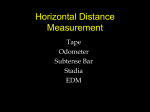 Horizontal Distance Measurement