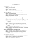 MATH 102 – TRIGONOMETRY