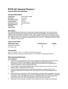 Agenda 4 15 11 ATTACH Mechatronics PHYS 221 General Physics