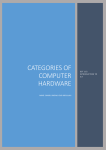 categories of computer hardware