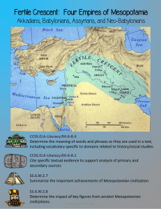 Fertile Crescent: Four Empires of Mesopotamia