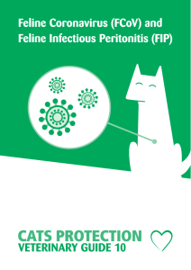 Feline Coronavirus (FCoV) and Feline Infectious Peritonitis (FIP