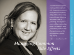 Managing Common Side Effects - National Brain Tumor Society