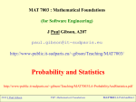 Introduction to "Mathematical Foundations for Software Engineering"