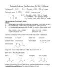 Carboxylic Acids and Their Derivatives