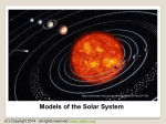 Models of The Solar System