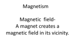 Figure 22-4 Magnetic Field Lines for a Bar Magnet