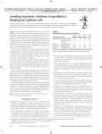 Avoiding hypotonic solutions in paediatrics