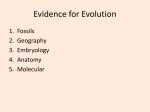 Theory of Evolution Unit