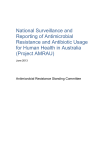 1. Surveillance and reporting of antimicrobial resistance and