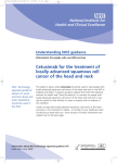 Cetuximab for the treatment of locally advanced squamous cell