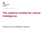 The cancer landscape - the national context