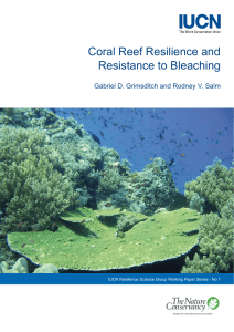 Coral Reef Resilience and Resistance to Bleaching
