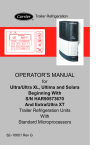 operator`s manual - Carrier Transicold Dealer Extranet
