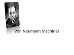 Von Neumann Machines